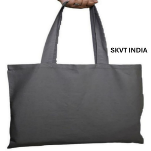 Eco-Friendly Organic Cotton Canvas Tote Bag Custom Logo Screen <b>Printed</b> Unique Design Easy Handles Recycled Cotton <b>Extra</b> <b>Large</b> - Product Image 6