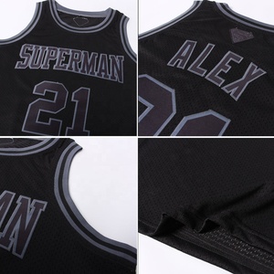 Camiseta de baloncesto negra personalizada, sin mangas, de secado rápido, transpirable, con nombre del equipo, número, logotipo, ropa deportiva - Product Image 5