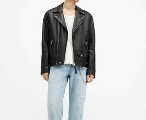 Chaqueta de Cuero de Moda Personalizada de Alta Calidad con Logotipo, 100% Cuero, Precio Económico, Chaquetas de Cuero para Motocicleta y Actividades al Aire Libre - Product Image 6