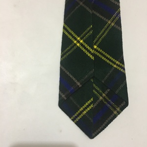<b>wool</b> Scottish tartan <b>tie</b>, likely featuring the MacKellar Modern or Gordon pattern - Product Image 6