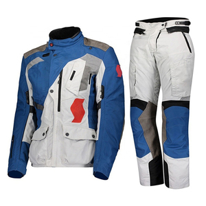Wholesale Custom Printed Plus Size <b>Waterproof</b> Breathable Windproof Anti-UV Leather Motorbike Racing Suit OEM Protective High - Product Image 4