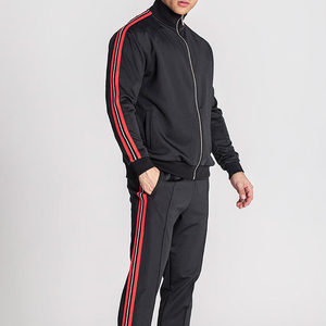 Chándal de alta calidad, grueso, con logotipo personalizado, ropa deportiva, chaqueta deportiva, pantalón, chándal de 2 piezas para hombre - Product Image 5