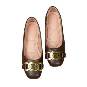 Chaussures vintage pour femmes en gros, bout rond, cuir véritable, chaussures classiques à la mode, fabricant, exportation mondiale - Product Image 3