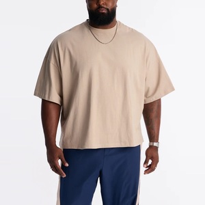 T-shirt Boxy Homme de Luxe Vintage Personnalisé avec Logo, Grande Taille, Manches Courtes, Uni, en Coton Imprimé, de Haute Qualité - Product Image 4