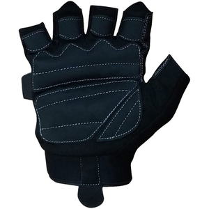 New Customized Leather Workout <b>Gloves</b> with Wrist Wrap Support for <b>Weight</b> Lifting <b>Training</b> Gym and Sport Fitness Equipment - Product Image 3