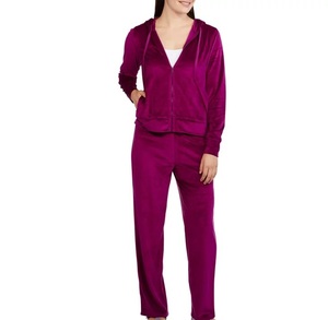 Breathable Unisex Winter Plus Size Track Suits Hoodie and Pants Set Velvet 2 Piece Embroidery - Product Image 4