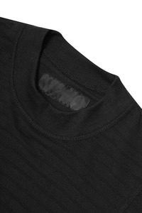 Camiseta de Manga Corta para Hombre, Corte Regular, Cuello Redondo, Tejido de Punto, Detalles en Contraste, Diseño Sólido, Estilo Urbano Artístico con Bloques de Color - Product Image 4