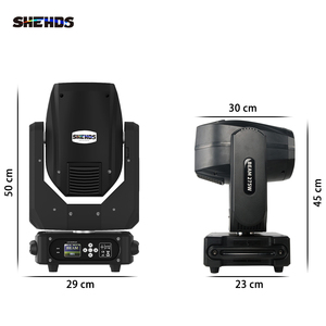 Projecteur à tête mobile SHEHDS 275W, ampoule DMX512, éclairage DJ pour KTV, soirée, bar, concert - Product Image 3