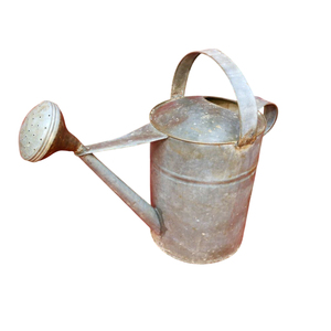 <b>Vintage</b> Style Decorative Metal <b>Watering</b> <b>Can</b> Planter Galvanized Finish For Indoor Outdoor Home Garden Decor In Reasonable Price - Product Image 5