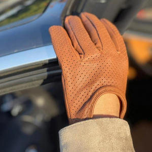 Guantes de Conducción de Seguridad con Dedos Completos, de Piel de Oveja, Duraderos, Antiestáticos, Resistentes al Calor, de Alta Calidad, con Función Táctil - Product Image 2