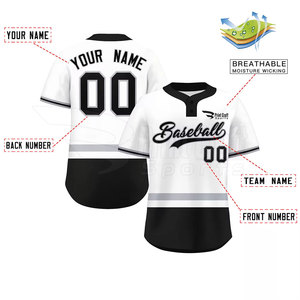 Practice Wear New Arrival <b>Baseball</b> Two Button Shirts Durable Material <b>Baseball</b> Two Button Shirts - Product Image 2