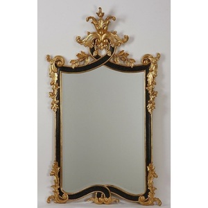 Espejo de pared con diseño Leave, decoración para el hogar, diseño clásico y moderno para interiores, espejo con múltiples acabados. - Product Image 6