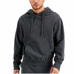 Outdoor Light Weight Two Piece 100% Cotton Fleece Hoodie Shorts <b>Set</b> Custom Color High Quality Men’s Hoodies & Sweatshirt <b>Sets</b> - Product Image 3