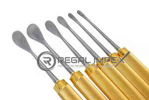 Juego de Elevadores Cobb Manuales de Acero de Alta Calidad para Cirugía de Columna Vertebral, Instrumentos Ortopédicos, Juego de 6 - Product Image 5