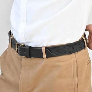 Ceintures Polo en Cuir Véritable pour Hommes, Vente Chaude, Ceinture Polo Argentine pour l'Équitation, Logo Personnalisé Accepté - Product Image 2