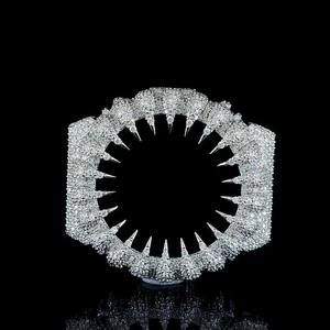 Luxury <b>Iced</b> <b>Out</b> Smart <b>Watch</b> Case Moissanite Diamond Hip Hop <b>Watch</b> Bezel 925 Sterling Silver Cover Custom Jewelry - Product Image 4