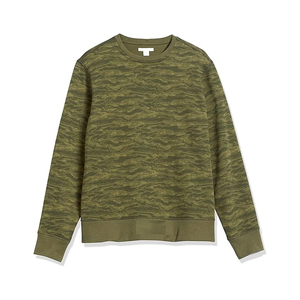 Sudadera Larga para Hombre, Corte Extendido, Hombros Caídos, Forro Polar Grueso, Bajo sin Rematar, Ajuste Holgado, Estilo Oversize Urbano - Product Image 3