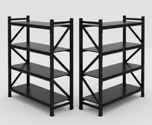 OneTech 3 Layer Anti-Rust Steel Warehouse <b>Rack</b> 300kg Load Capacity Corrosion Protected Boltless Installation for Garage Storage - Product Image 4