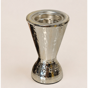 Luxury Hammered Silver Metal Bakhoor Burner Traditional Arabic Mabkhara Oud Incense Holder for Ramadan Eid Home <b>Decor</b> Wholesale - Product Image 5