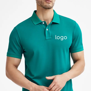 <b>Classic</b> Business Casual Men's Shirt 180g 100% Cotton Custom Athletic Style Anti-Wrinkle Quick Dry Front Short Sleeve Tops Solid - Product Image 1