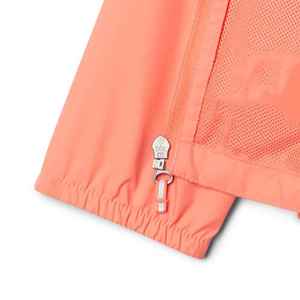 Chaqueta Impermeable con Capucha Color Coral para Mujer, Ropa Casual para Exteriores, Senderismo y Viajes - Product Image 5