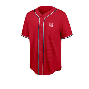 Uniforme de baseball personnalisé avec logo, léger, respirant, surdimensionné, prix bas, vente en gros, haute qualité pour adultes unisexes - Product Image 2