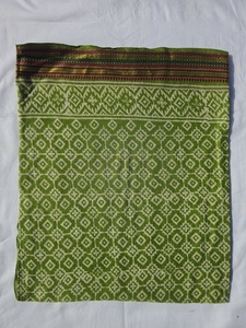 Handmade Wooden Block Print Sarongs & Pareos Lightweight Cotton Beachwear for Women Floral Leaf Bagru Scarf - Product Image 6