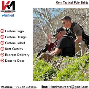 Camiseta Polo Táctica Multiusos de Secado Rápido, Transpirable, Ligera y Ajustable para Entrenamiento de Paintball - Product Image 6