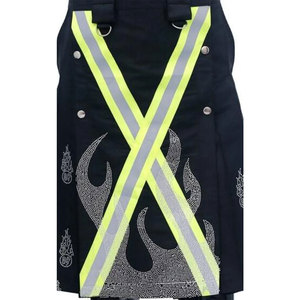 Kilt utilitaire noir FIRE DESIGN pour hommes, vêtements de travail pour pompiers et kilt d'extérieur 2026 - Product Image 6