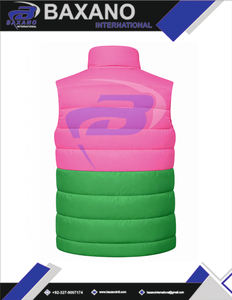 Alpha |   Kapa |   Gilet matelassé de qualité supérieure Alpha AKA Sorority, veste rembourrée de style universitaire, gilet isolant pour femmes - Product Image 6