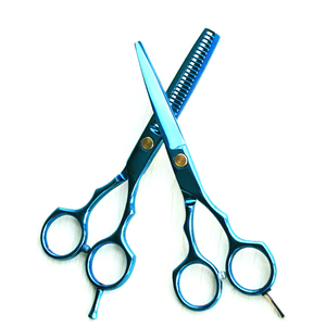 Ciseaux de coiffure professionnels en acier inoxydable avec manche en plastique Dragon pour la coupe et l'éclaircissement des cheveux - Product Image 4