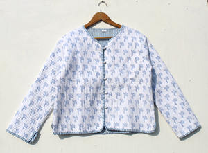 Chaquetas Acolchadas de Patchwork, Chaqueta de Algodón con Estampado Floral, Estilo Bohemio, Chaqueta de Otoño Invierno, Ropa de Calle, Chaqueta Acolchada Reversible Boho - Product Image 2