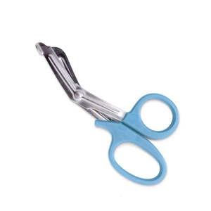 Tuff Cut First Aid Trauma Scissor Stainless Steel <b>Shears</b> Sky Color Plastic Handle Nurse Paramedic Emergency Medical Utility <b>Tool</b> - Product Image 2