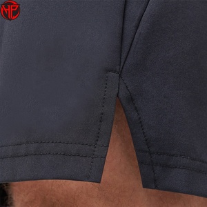 Shorts de course athlétiques pour hommes, séchage rapide, poches zippées, légers, pour la gym et la randonnée, style sportif uni - Product Image 3