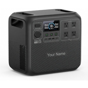 Wholesale OEM Manufacturer 2000Wh <b>Portable</b> Power Station with 2600W Ultra-Fast Charging LFP LiFePO4 Battery Solar <b>Generator</b> - Product Image 1