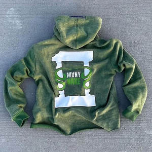 Ensemble de jogging 2 pièces pour homme, effet délavé avec patchs, style usé, nouvelle collection hiver, article de marque, best-seller - Product Image 5