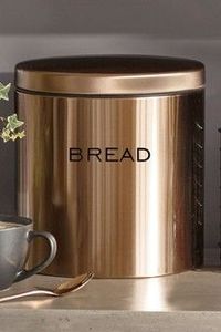 Luxury Metal Kitchen <b>Storage</b> Canister with Lid Bread <b>Bin</b> Tea Coffee Sugar Jar for Modern Kitchen - Product Image 2