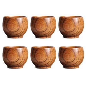 Tasses en bois élégantes, parfaites pour les occasions spéciales, les dîners et la mise en beauté esthétique de la table - Product Image 3
