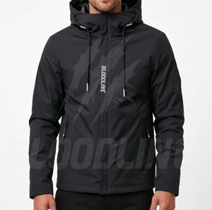 BLOODLINE INTERNATIONAL Men's Color Blocking <b>Waterproof</b> Breathable Windproof Eco-Friendly Quick Dry <b>Thin</b> 100% Polyester <b>Jacket</b> - Product Image 3