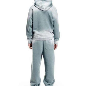 Sudadera con Capucha de Forro Polar para Hombre, 100% Poliéster, de Alta Calidad, Estilo Casual, con Lavado Ácido y Bordado, Transpirable para Invierno 2026 - Product Image 2