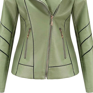 Chaquetas Unisex de Piel de Oveja Genuina para Mujer, Manga Larga, Otoño Invierno, con Remaches, Impermeables, Personalizadas, Duraderas, de Alta Calidad - Product Image 6