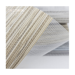 DECOWIN TEXTILE URBANE Sistema de Doble Capa con Filtro de Luz Tipo Zebra |   Persiana Enrollable Integrada |   Ventana Francesa Moderna |   Minimalista - Product Image 5