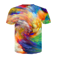 Camiseta de Punto Sólida con Estampado Gráfico para Hombre, 100% Algodón, Corte Regular, Logotipo Personalizado, Ropa Casual de Moda, Transpirable y de Secado Rápido