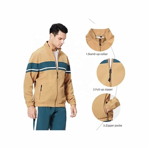Nouvel ensemble de survêtement décontracté 2 pièces pour homme, grande taille, 100 % coton imprimé, avec contraste, pour le sport et le jogging - Product Image 4