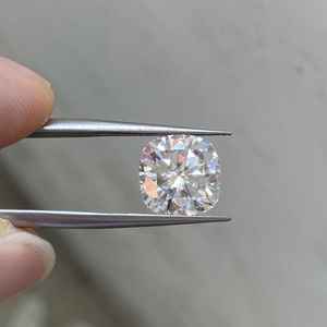 Diamante suelto de corte cojín cultivado en laboratorio con certificación IGI, pulido a mano en India, para la fabricación de anillos, pendientes, colgantes y joyería. - Product Image 2