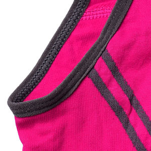 Sujetador deportivo de yoga para mujer, a prueba de golpes, push-up, para correr, gimnasio, sin tirantes, acolchado, transpirable, con logo frontal - Product Image 3