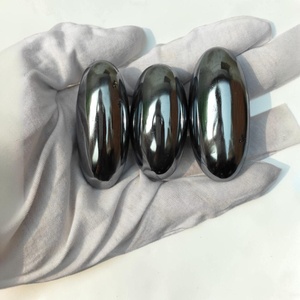 Elite Shungite Shiva Lingam – Natural EMF Protection Crystal, Polished Healing <b>Stone</b>, Wholesale Supplier - Product Image 1