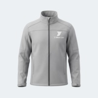 Veste softshell unisexe personnalisée avec logo, streetwear, imperméable, coupe-vent, fermeture éclair intégrale, légère, respirante, séchage rapide