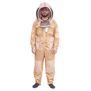 Nueva Chaqueta de Apicultura Transpirable de Poliéster, Antibacteriana, con Velo Ventilado, Traje de Protección Laboral OEM con Cinta Reflectante FR - Product Image 4