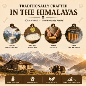 Masticables de Leche de Yak del Himalaya para Perros, Naturales, Premium, Sin Gluten, Sin Granos, Altos en Proteínas, Refuerzo Inmunológico, Cuidado Dental Duradero - Product Image 4
